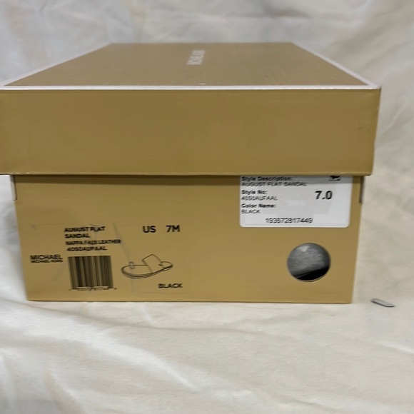 MICHAEL Michael Kors Women's August Toe Ring Slide Sandals Size 7 - Picture 14 of 14